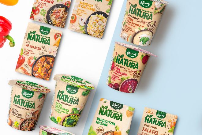 Bliżej natury z produktami Kania: nowe dania instant od Lidla